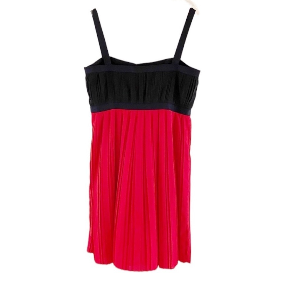 Calvin Klein Red and Black Midi Dress - Picture 2 of 8